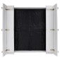 vidaXL Αμμοδόχος Λευκή 95 x 90 x 15 εκ. από Ξύλο Ελάτης
