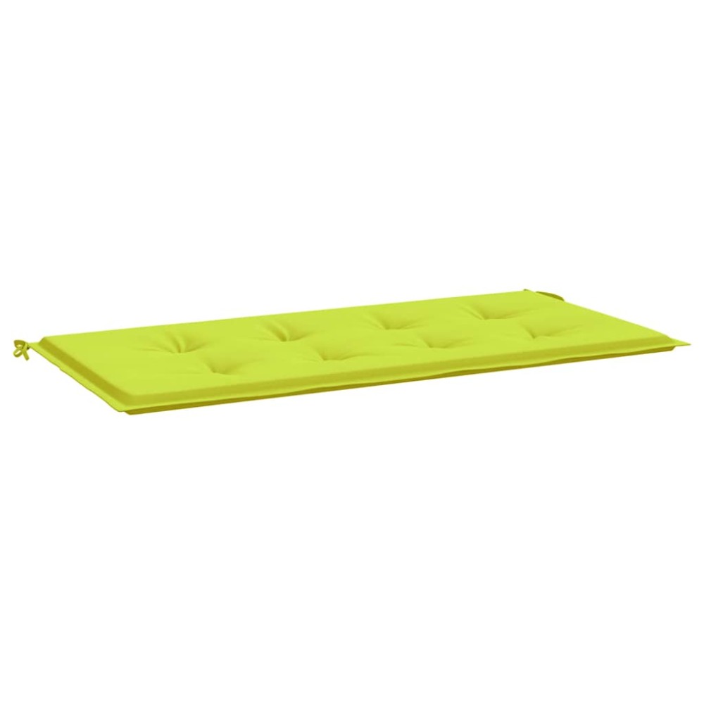 vidaXL Μαξιλάρι Πάγκου Κήπου Αν. Πράσινο 120x50x3 εκ. Ύφασμα Oxford