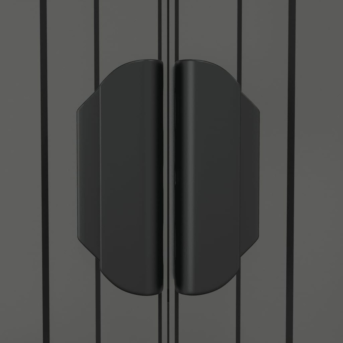 vidaXL Αποθήκη Κήπου Ανοιχτό γκρι 192x440x223 εκ. Γαλβανισμένο Ατσάλι