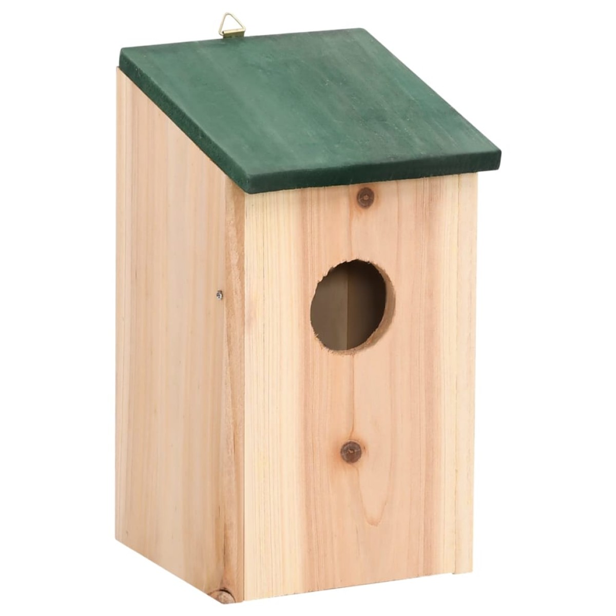 vidaXL Φωλιές Πουλιών 10 τεμ. 12 x 12 x 22 εκ. από Μασίφ Ξύλο Ελάτης
