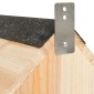 vidaXL Σπιτάκι Σκίουρου 26 x 25 x 29 εκ. Μασίφ Ξύλο Ελάτης