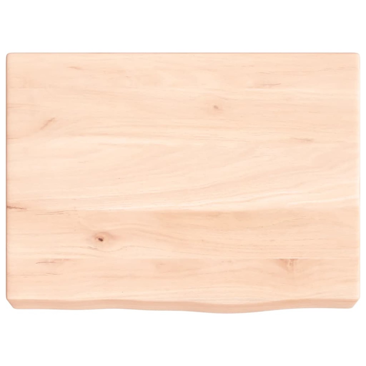 vidaXL Πάγκος Μπάνιου 40x30x(2-6) εκ. από Ακατέργαστο Μασίφ Ξύλο