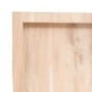 vidaXL Πάγκος Μπάνιου 60x30x4 εκ. από Ακατέργαστο Μασίφ Ξύλο