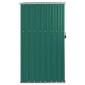 vidaXL Αποθήκη Εργαλείων Κήπου Πράσινη 88x89x161 εκ. Γαλβαν. Ατσάλι