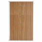 vidaXL Αποθήκη Κήπου Επιτοίχια Καφέ 118x100x178 εκ. από Γαλβ. Ατσάλι