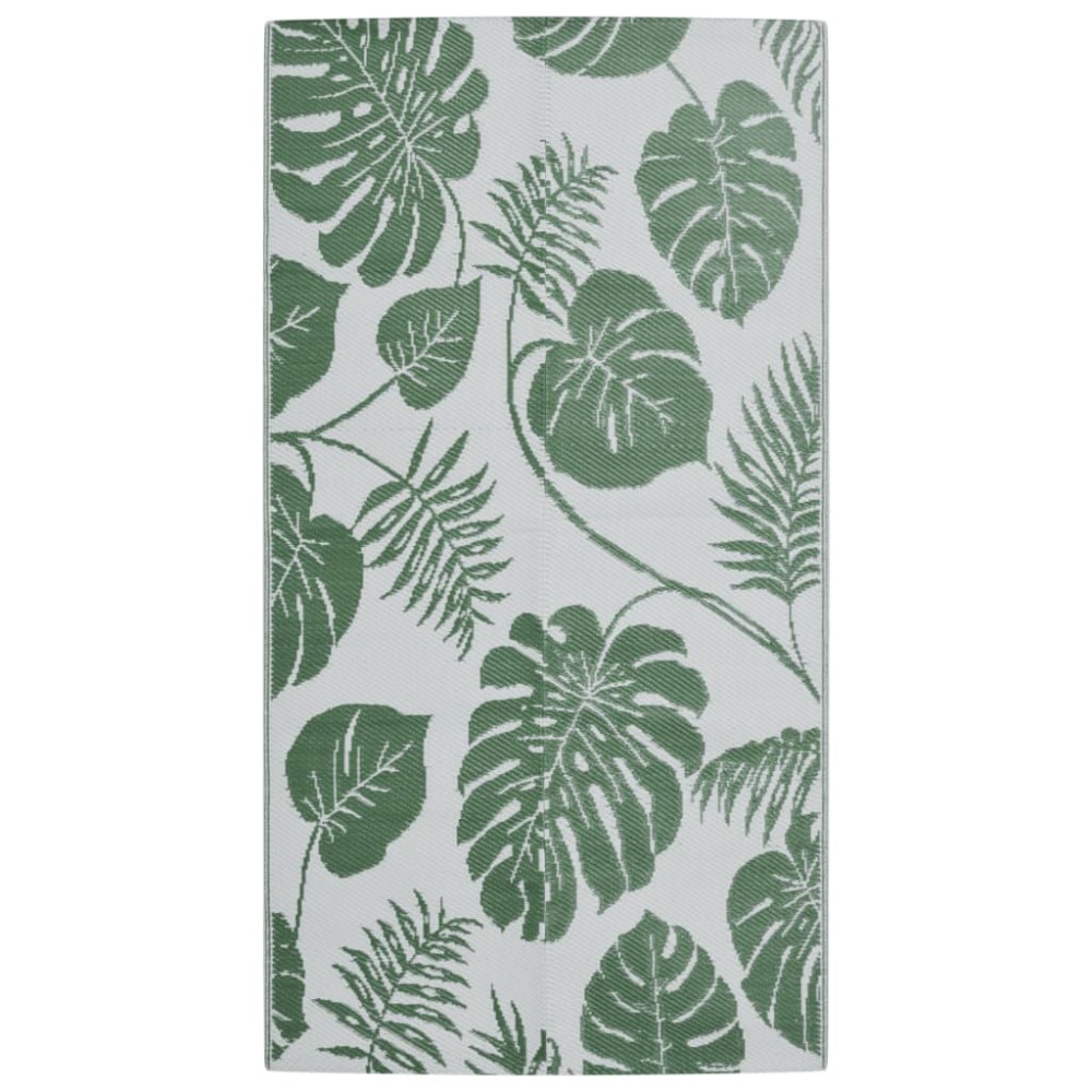 vidaXL Χαλί εξωτερικού χώρου ARAKIL Πράσινο 80x150 cm PP