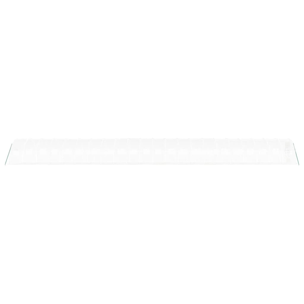vidaXL Θερμοκήπιο Λευκό 66 μ² 22 x 3 x 2 μ. με Ατσάλινο Πλαίσιο