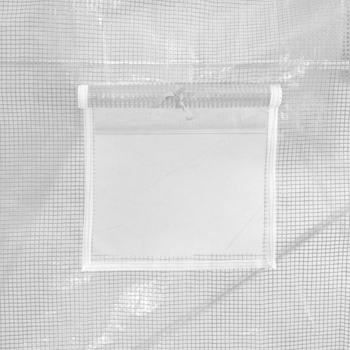 vidaXL Θερμοκήπιο με Ατσάλινο Πλαίσιο Λευκό 48 μ² 8 x 6 x 2,85 μ.