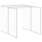 vidaXL Κοτέτσι με Περίβολο Αν. Γκρι 165x455x181 εκ. Γαλβαν. Χάλυβας