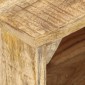 vidaXL Κομοδίνο 40x30x50 εκ. από Ακατέργαστο Ξύλο Μάνγκο