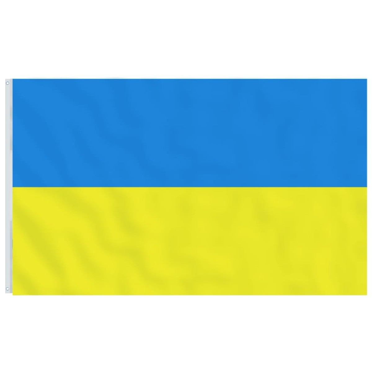 vidaXL Ουκρανική Σημαία και Ιστός 6,23 μ. από Αλουμίνιο