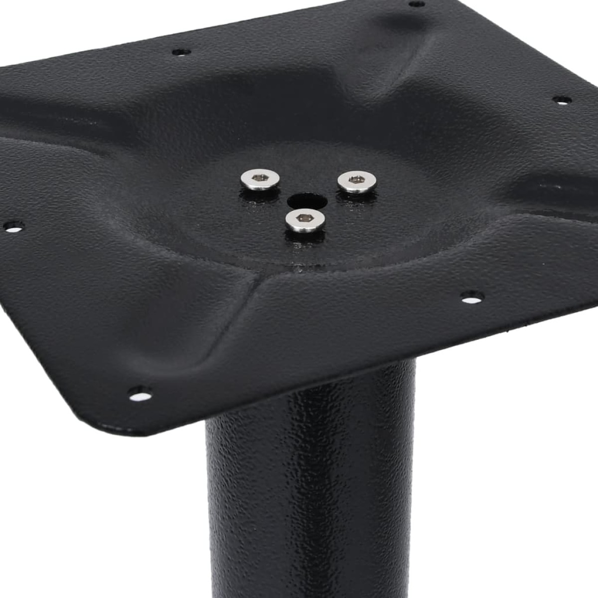 vidaXL Πόδι Τραπεζιού Bistro Μαύρο 52x52x72 εκ. από Χυτοσίδηρο