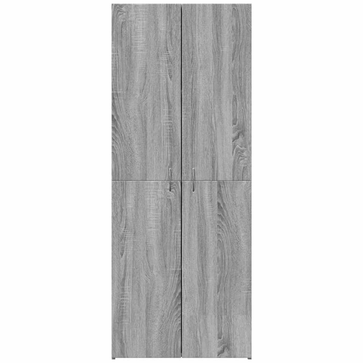 vidaXL Ντουλάπι Αρχειοθέτησης Γκρι Sonoma 60 x 32 x 153 εκ. από Τεχνητό Ξύλο
