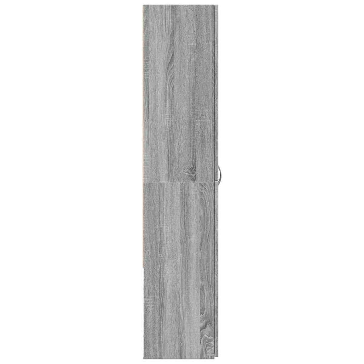 vidaXL Ντουλάπι Αρχειοθέτησης Γκρι Sonoma 60 x 32 x 153 εκ. από Τεχνητό Ξύλο
