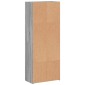 vidaXL Ντουλάπι Αρχειοθέτησης Γκρι Sonoma 60 x 32 x 153 εκ. από Τεχνητό Ξύλο