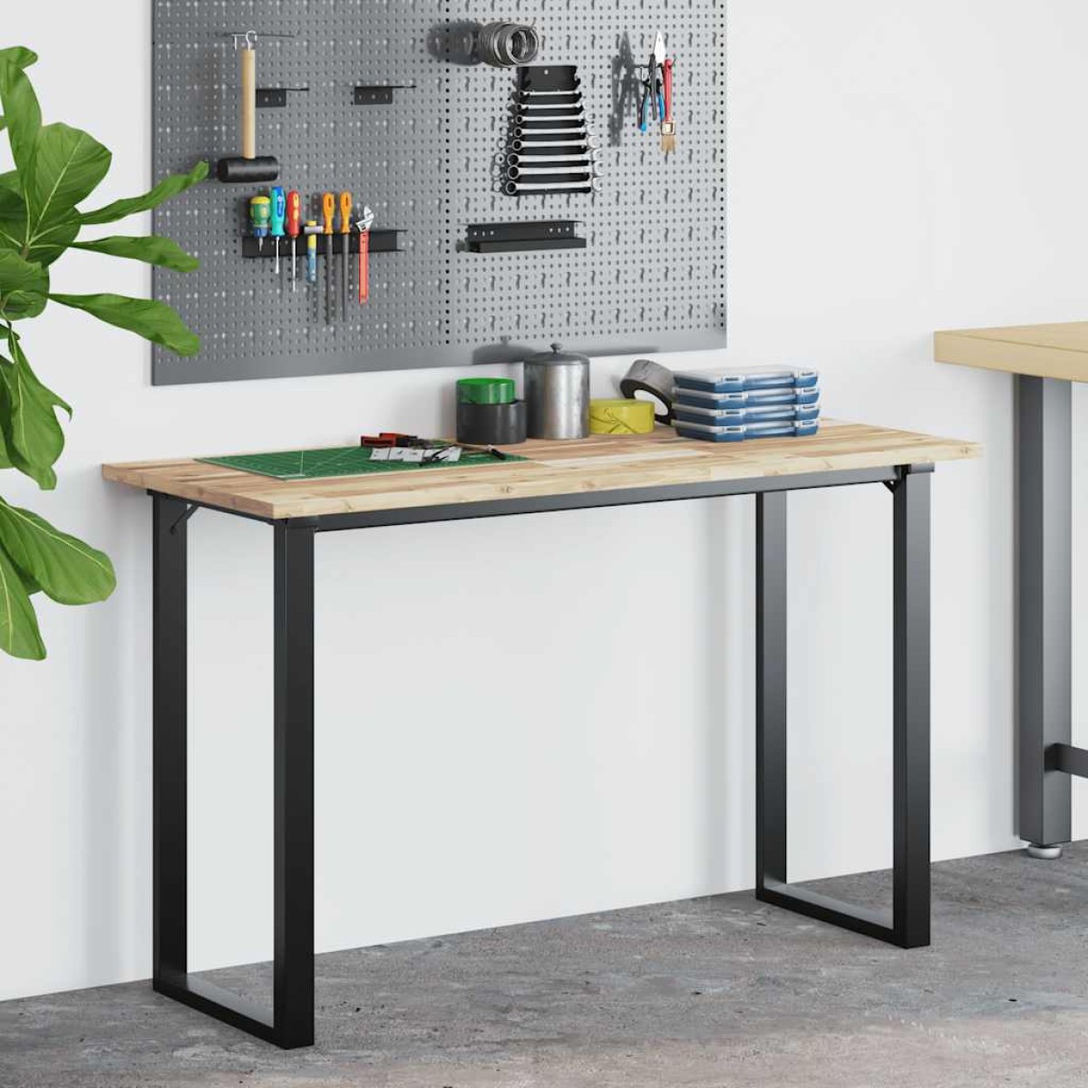 vidaXL Επιφάνεια Τραπεζιού 120x50x2 εκ. Μασίφ Ξύλο Ακακίας