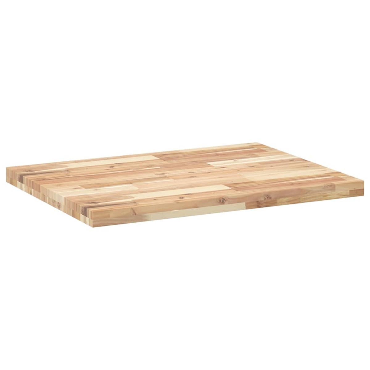 vidaXL Επιφάνεια Τραπεζιού 80x60x4 εκ. Μασίφ Ξύλο Ακακίας