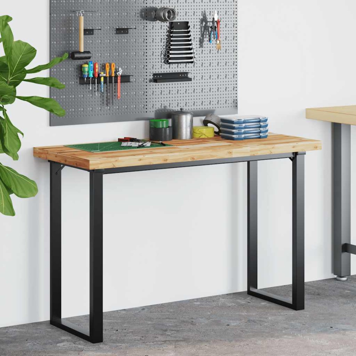 vidaXL Επιφάνεια Τραπεζιού Φιν. Λαδιού 120x60x4 εκ. Μασίφ Ξύλο Ακακίας