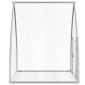 vidaXL Κλουβί Κουνελιών Ασημί 105x100x120 εκ. από Γαλβανισμένο Χάλυβα