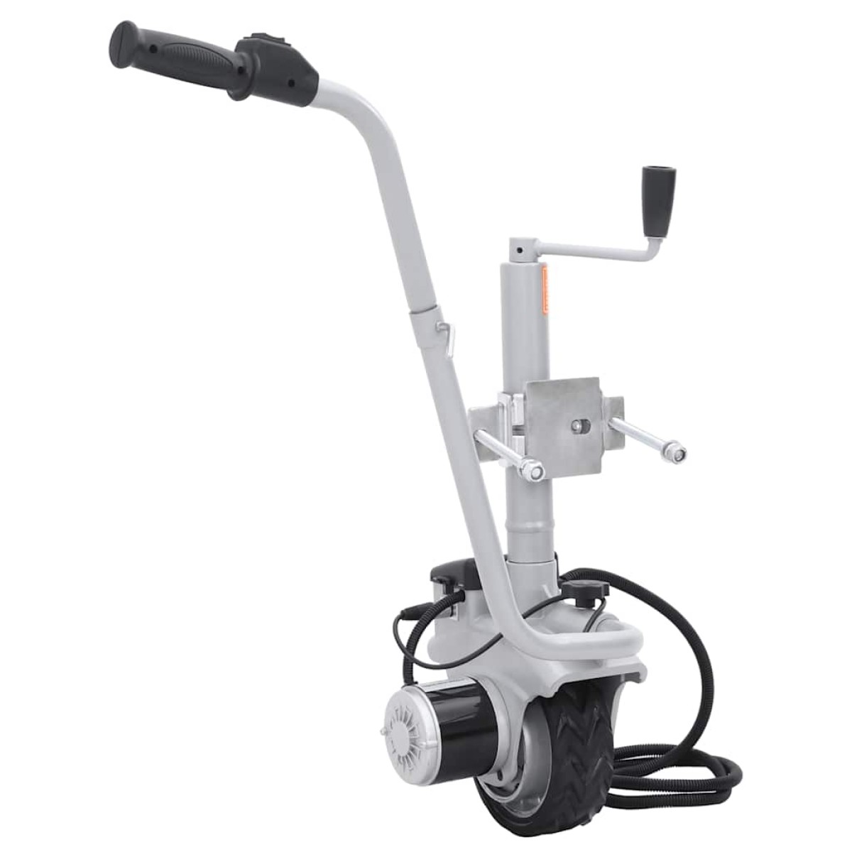 vidaXL Ποδαράκι Τρέιλερ Μηχανοκίνητο 12 V 350 W Αλουμινίου