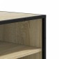 vidaXL Ντουλάπι παπουτσιών Sonoma Oak Κατασκευασμένο ξύλο και μέταλλο