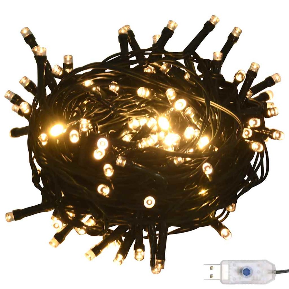 vidaXL Χριστουγεν. Μπάλες Σετ 120 τεμ με Κορυφή & 300 LED Λευκό/Γκρι