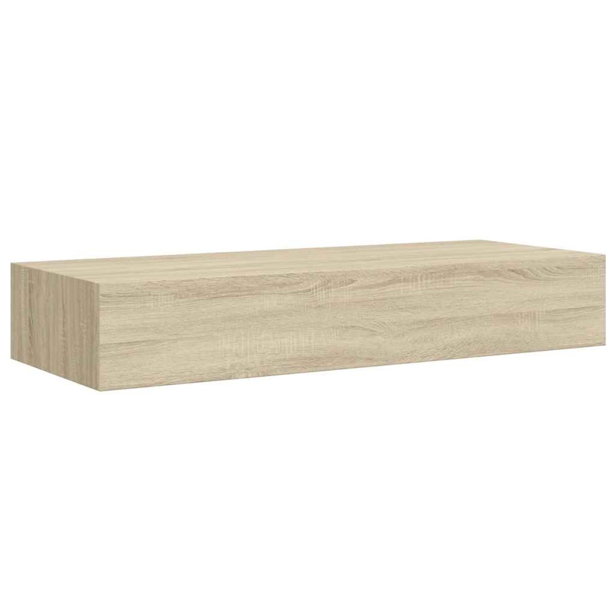 vidaXL Ράφι Επιτοίχιο με Συρτάρι Χρώμα Δρυός 60 x 23,5 x 10εκ. από MDF