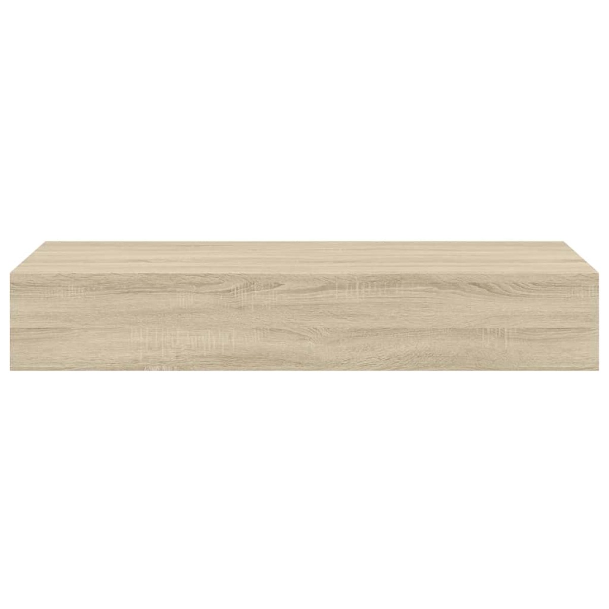 vidaXL Ράφι Επιτοίχιο με Συρτάρι Χρώμα Δρυός 60 x 23,5 x 10εκ. από MDF