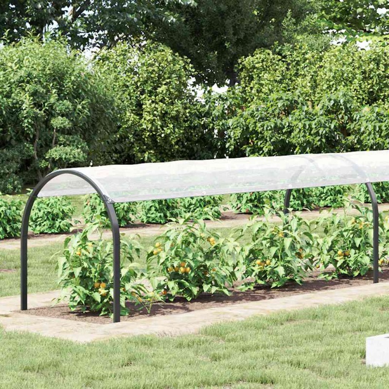 vidaXL Κάλυμμα φυτών με οπές 1x10 m Πολυαιθυλένιο