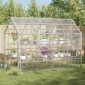 vidaXL Κάλυμμα φυτών με οπές 3x5 m PVC