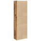 vidaXL Highboard Παλιό ξύλο 60x32x190 cm Κατασκευασμένο ξύλο