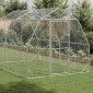 vidaXL Chicken Run 2,5x4x2,25 m Γαλβανισμένος χάλυβας