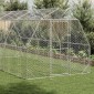 vidaXL Τρέξιμο για κοτόπουλα 2,5x6x2,25 μ. από Γαλβ. Χάλυβα