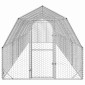 vidaXL Τρέξιμο για κοτόπουλα 2,5x12x2,25 μ. από Γαλβ. Χάλυβα