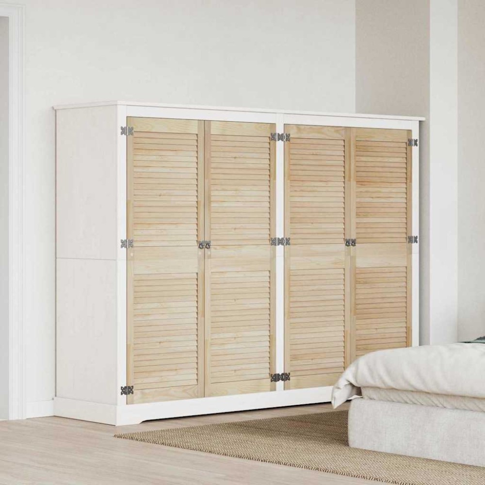 vidaXL Πόρτα Ντουλάπας με πόρτα 4 pcs Φυσικό 140.5 x 2.1 x 49.5 cm
