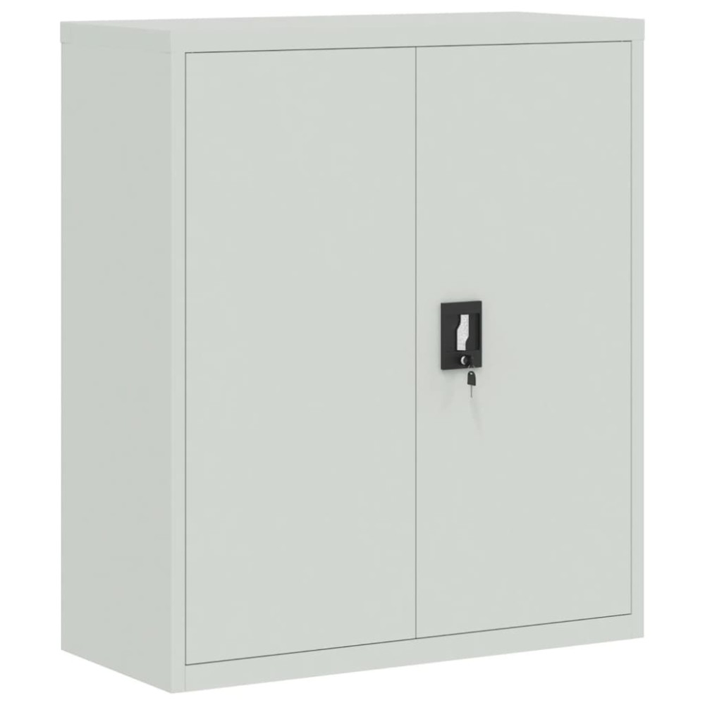 vidaXL Αρχειοθήκη Αν. Γκρι 90 x 40 x 105 εκ. Ατσάλινη