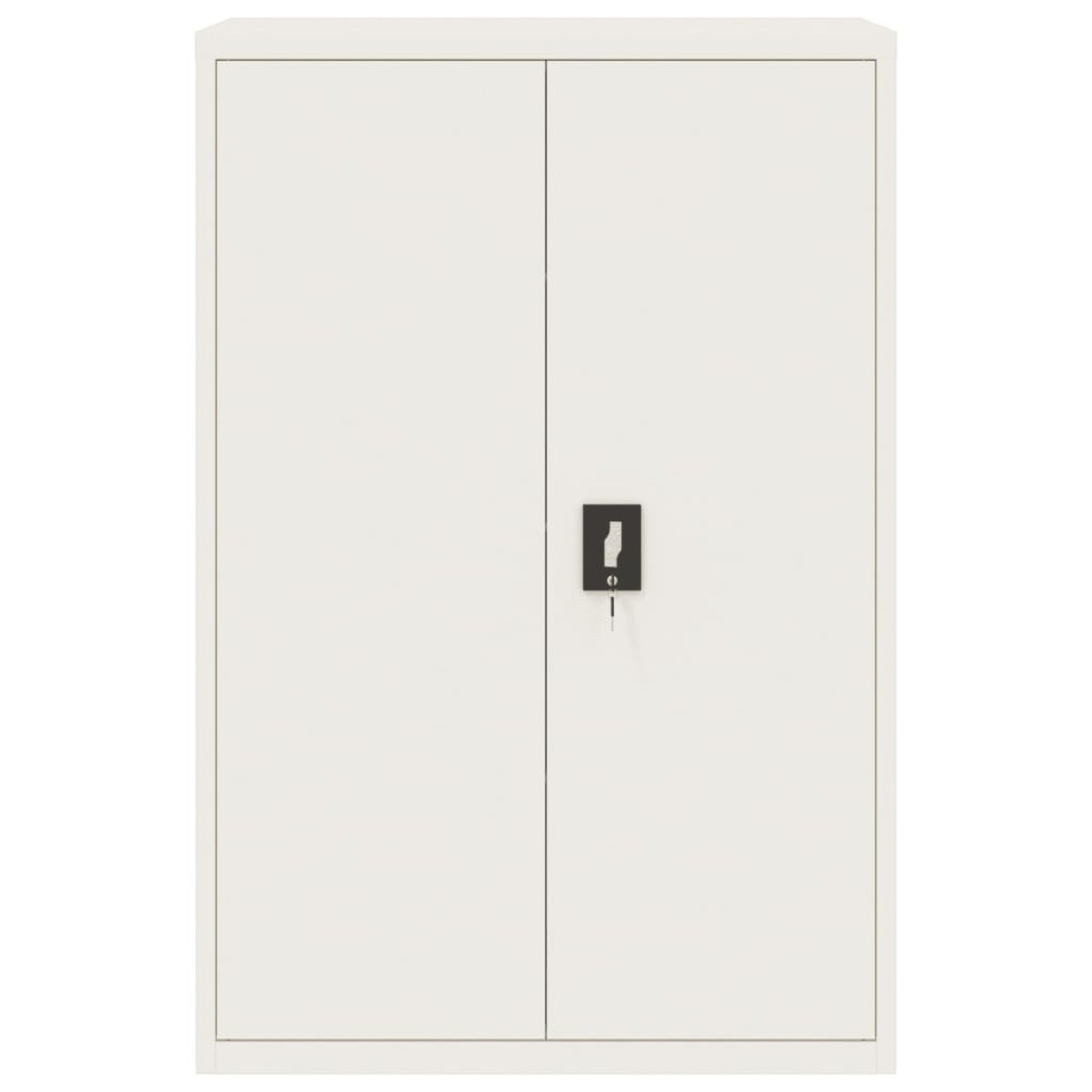 vidaXL Αρχειοθήκη Λευκή 90 x 40 x 140 εκ. Ατσάλινη