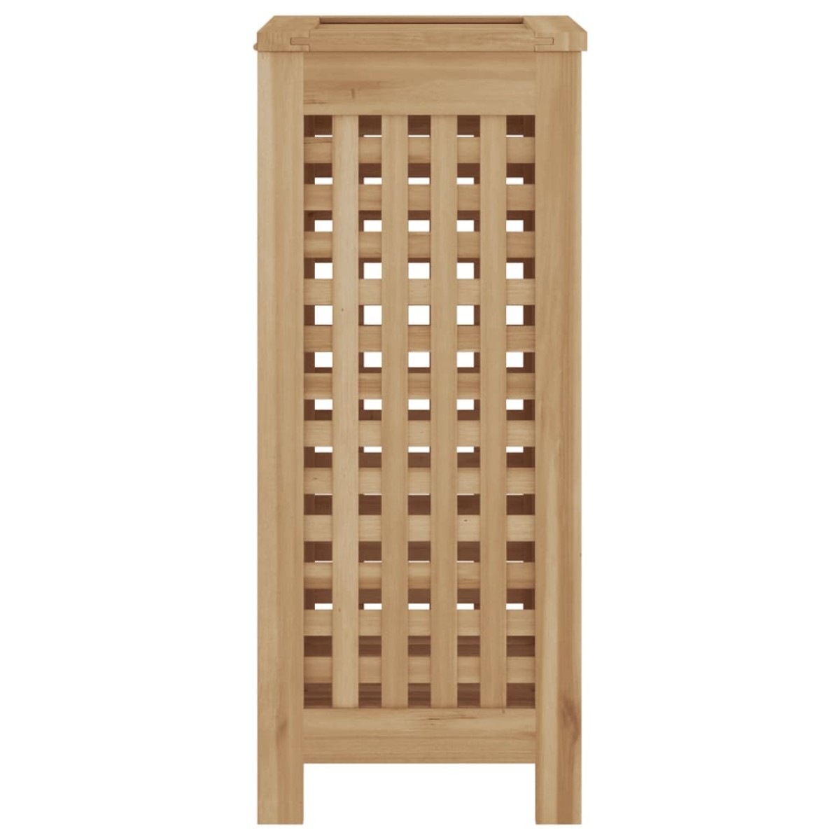 vidaXL Καλάθι Άπλυτων 35 x 25 x 60 εκ. από Μασίφ Ξύλο Teak