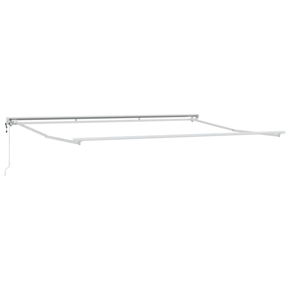 vidaXL Ηλεκτρικό Αναδιπλούμενο Σκίαστρο Πορτοκαλί, Γκρι, Μπλε, Λευκό