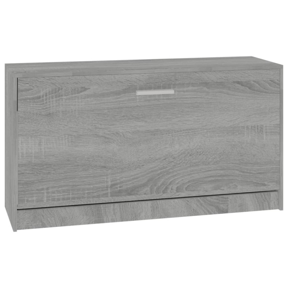 vidaXL Παπουτσοθήκη Γκρι Sonoma 80x24x45 εκ. από Επεξεργασμένο Ξύλο