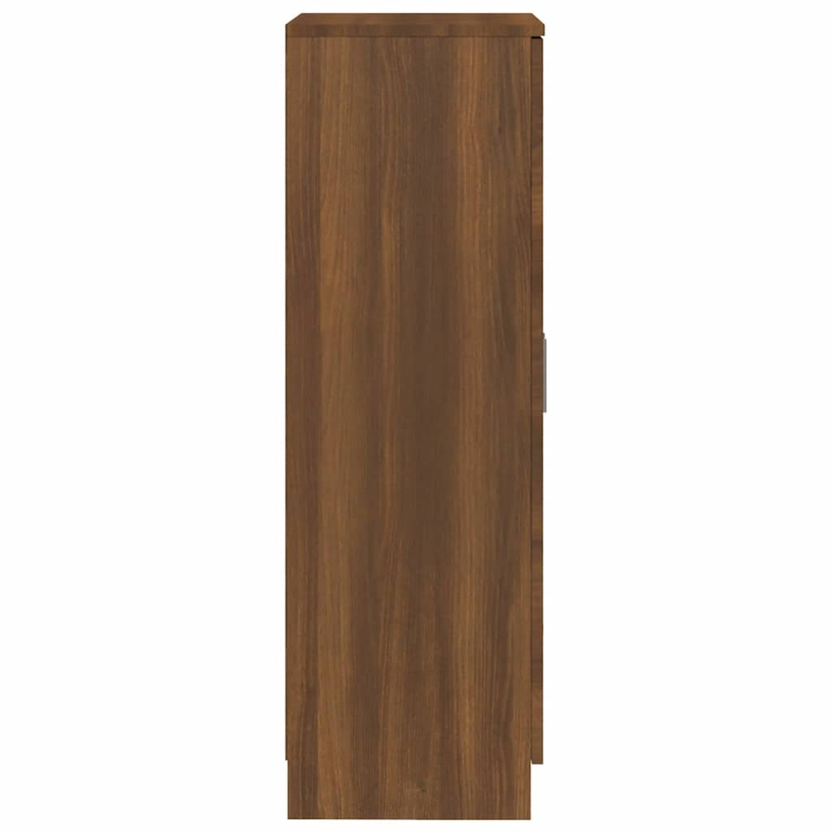 vidaXL Παπουτσοθήκη Καφέ Δρυς 55x35x108 εκ. από Τεχνητό Ξύλο
