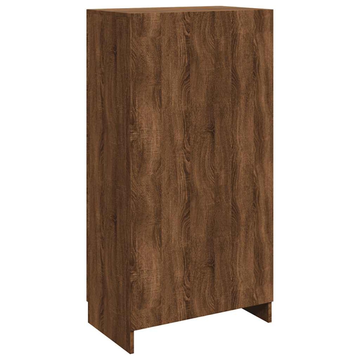 vidaXL Παπουτσοθήκη Καφέ Δρυς 55x35x108 εκ. από Τεχνητό Ξύλο