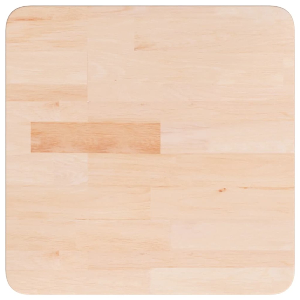 vidaXL Επιφάνεια Τραπεζιού Τετράγωνη 40x40x2,5 εκ. Μασίφ Ξύλο Δρυς