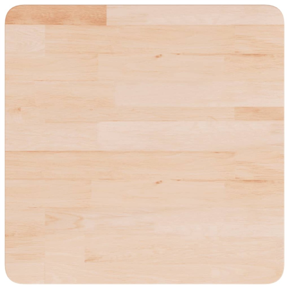 vidaXL Επιφάνεια Τραπεζιού Τετράγωνη 50x50x2,5 εκ. Μασίφ Ξύλο Δρυς