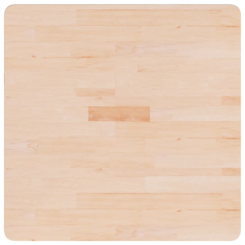 vidaXL Επιφάνεια Τραπεζιού Τετράγωνη 70x70x4 εκ. Μασίφ Ξύλο Δρυός