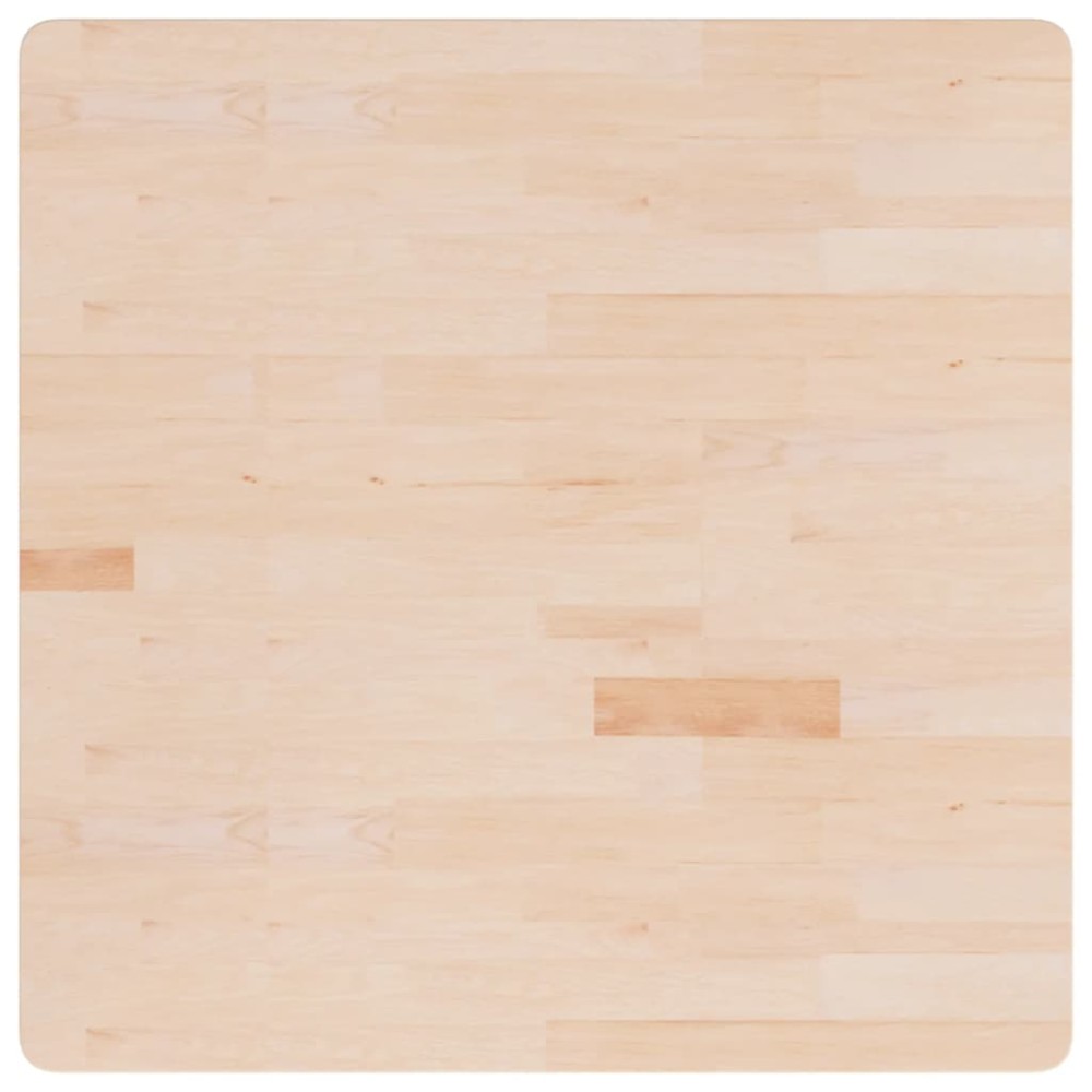 vidaXL Επιφάνεια Τραπεζιού Τετράγωνη 90x90x4 εκ. Μασίφ Ξύλο Δρυς