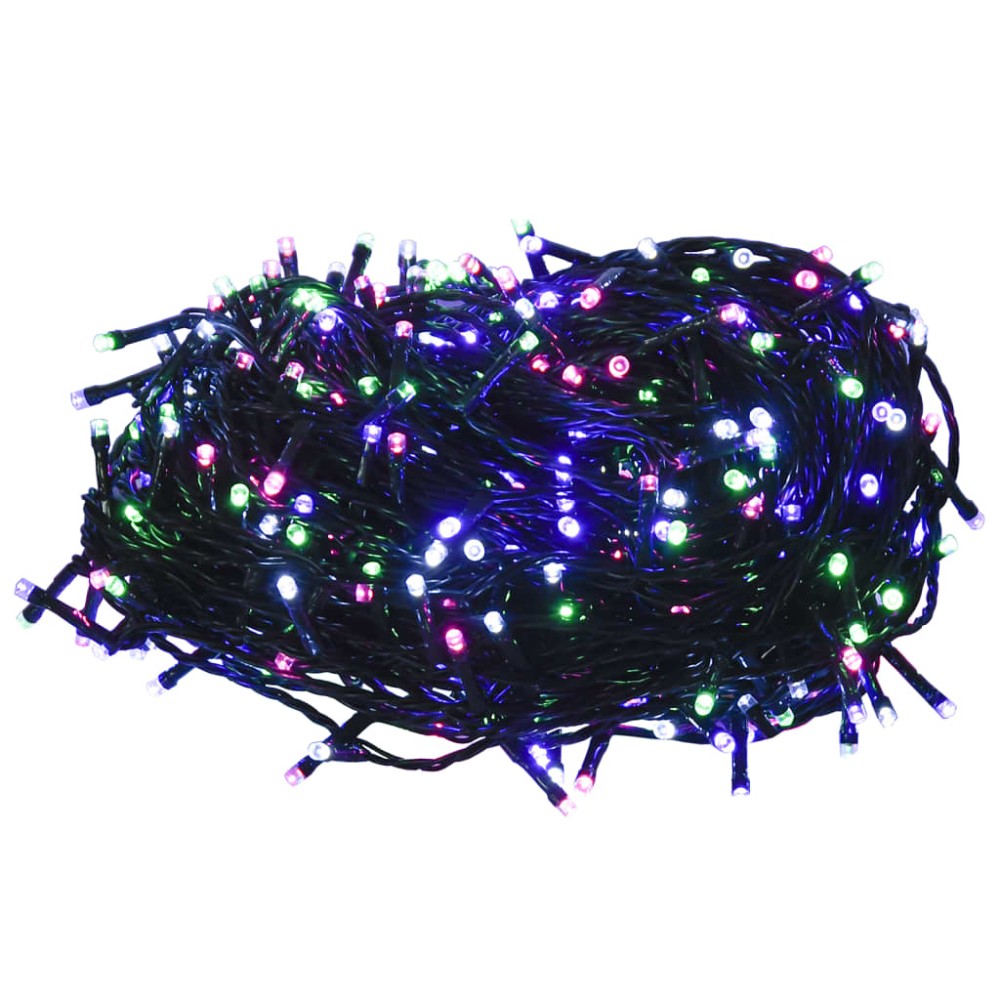 vidaXL Φωτάκια με 2000 LED Παστέλ Πολύχρωμη 200 μ. από PVC