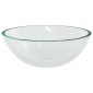 vidaXL Νιπτήρας Διάφανος 50 x 37 x 14 εκ. Γυάλινος