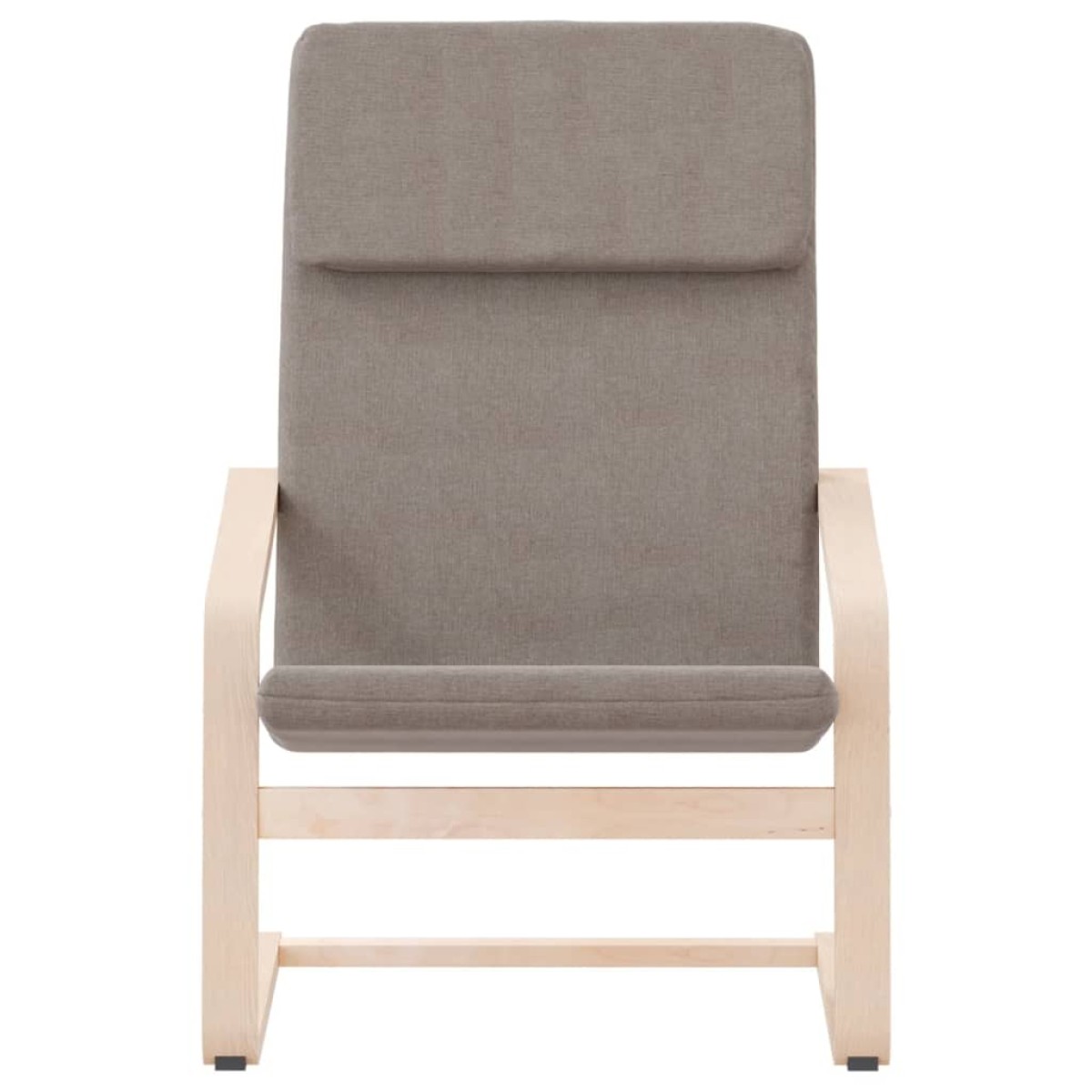vidaXL Πολυθρόνα Relax Taupe Υφασμάτινη
