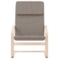 vidaXL Πολυθρόνα Relax Taupe Υφασμάτινη